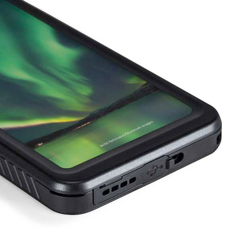 StockTrek Aurora Borealis Over Tjeldsundet in Norway Galaxy S24 Plus Waterproof Case
